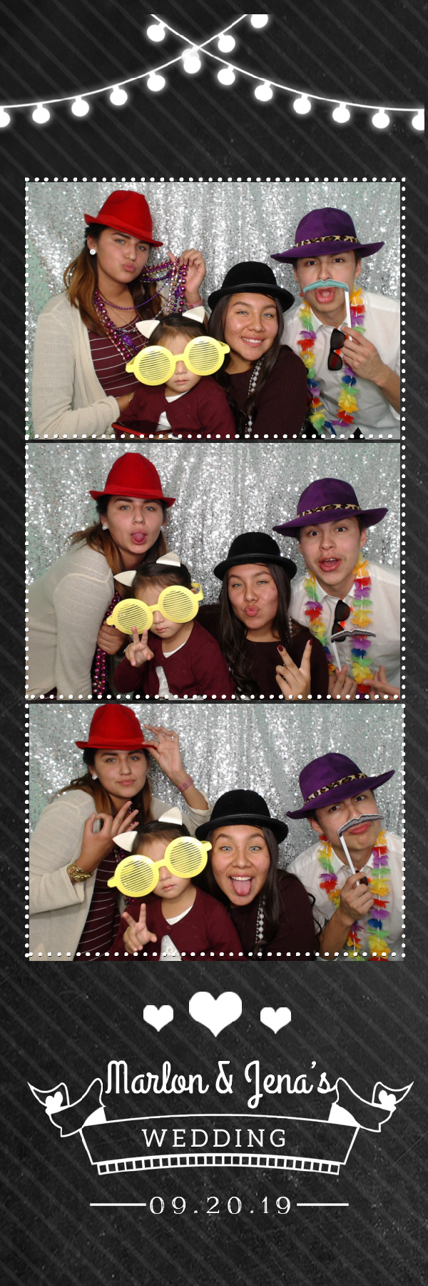 Jena and Marlon's Wedding | View more photos from the event at gallery.photoboothbillings.com/u/PhotoBoothBillings/Jena-and-Marlons-Wedding